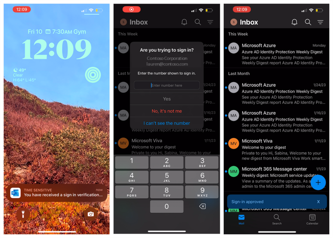 Outlook App für MFA nutzen