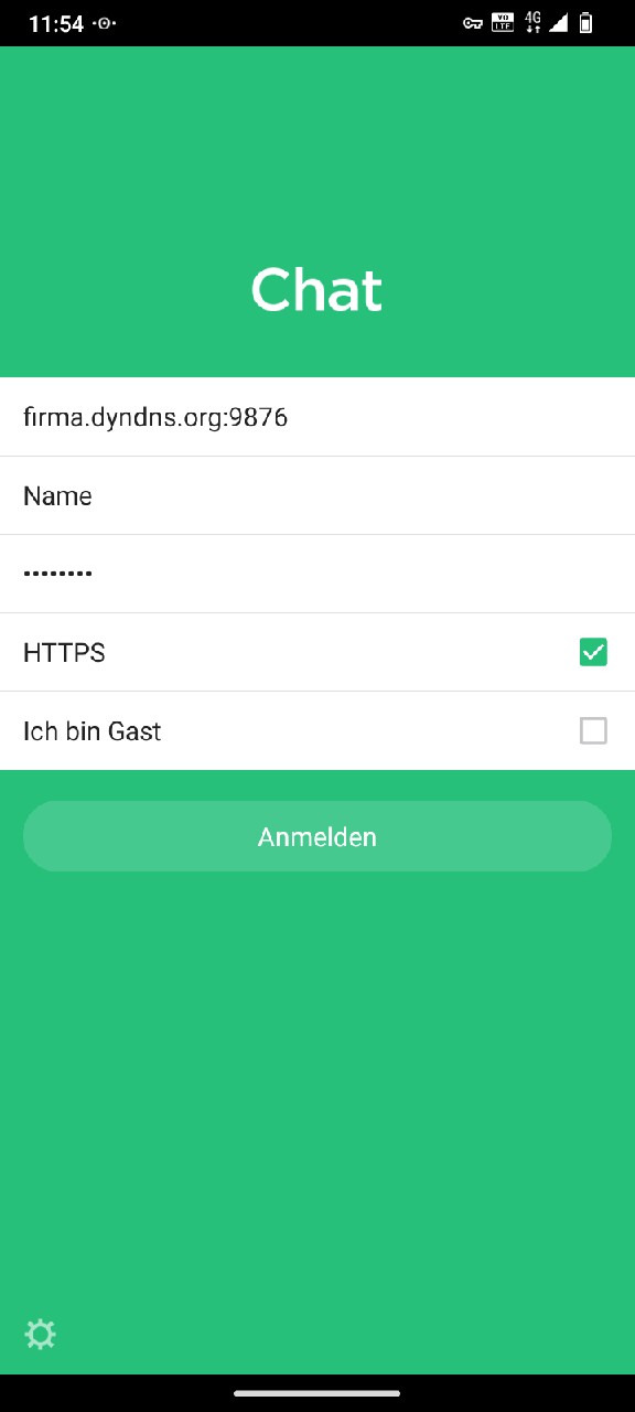 Synology Chat Android Anmeldung 2