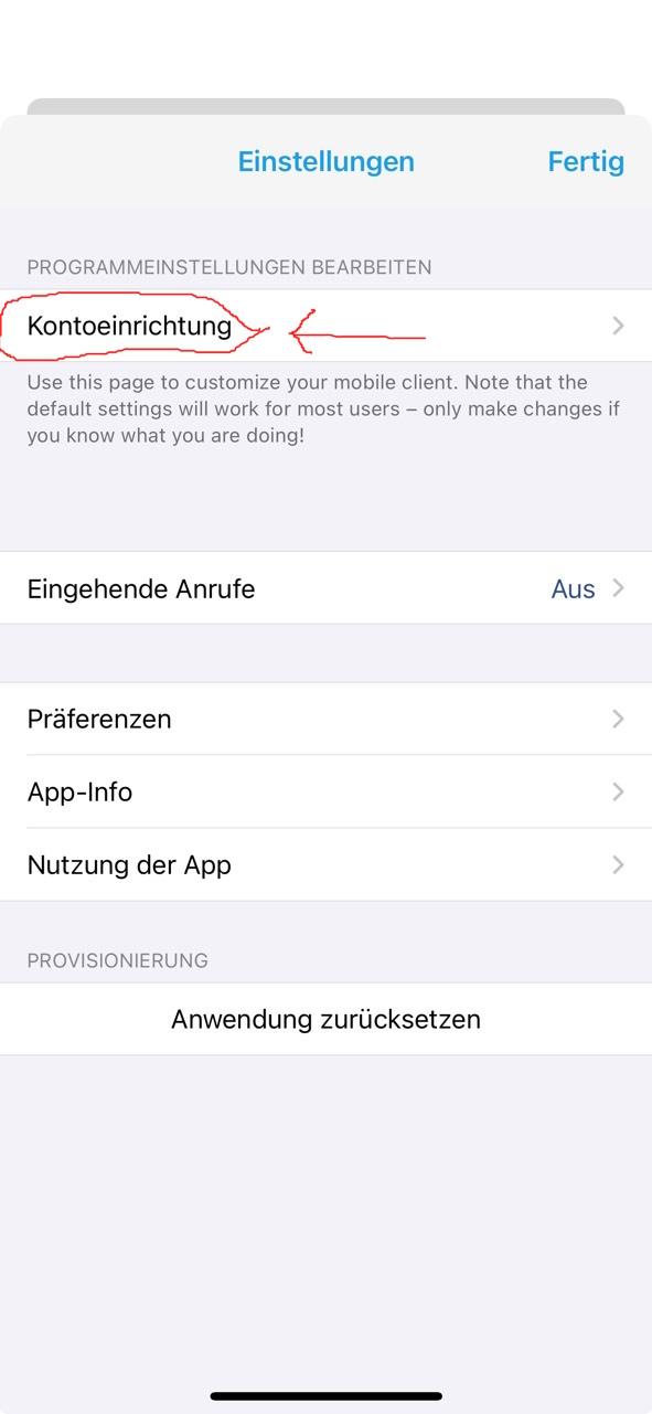 Placetel iOS App Transportprotokoll 2